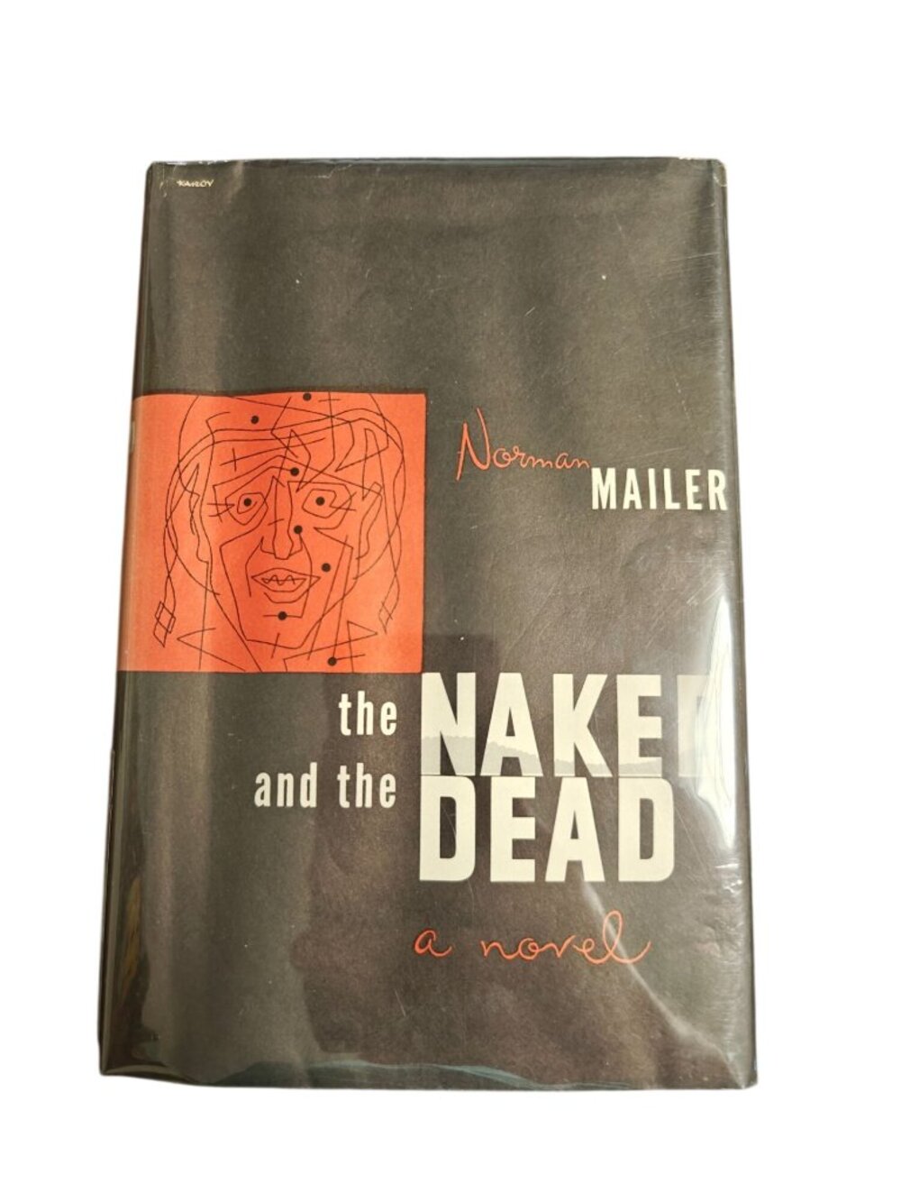The Naked And The Dead Norman Mailer Hardcover 1st Edition 19th Print Ex-Library